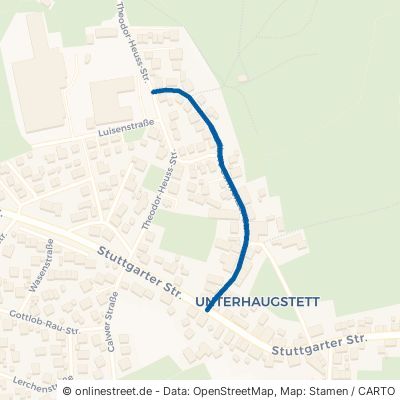 Albert-Schweitzer-Straße Bad Liebenzell Unterhaugstett 