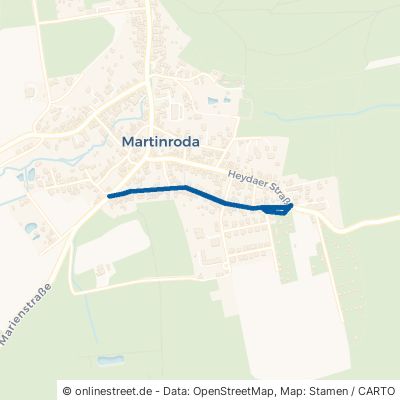 Waldstraße Martinroda 