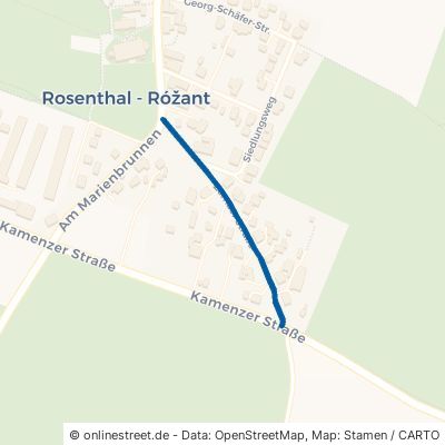 Zernaer Straße Ralbitz-Rosenthal Rosenthal 