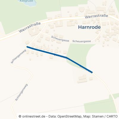 Querstraße Philippsthal Harnrode 