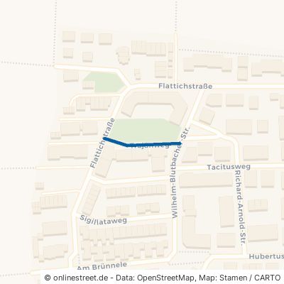 Trajanweg Ludwigsburg Hoheneck 