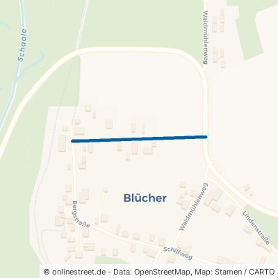 Dr.-Otto-Nuschke-Straße Besitz Blücher 