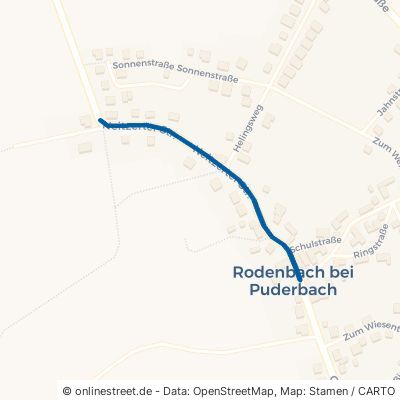 Neitzerter Straße Rodenbach bei Puderbach 