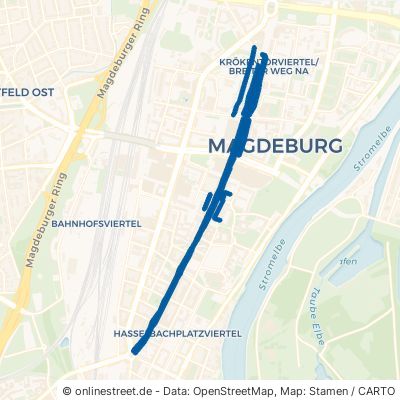 Breiter Weg Magdeburg Altstadt 