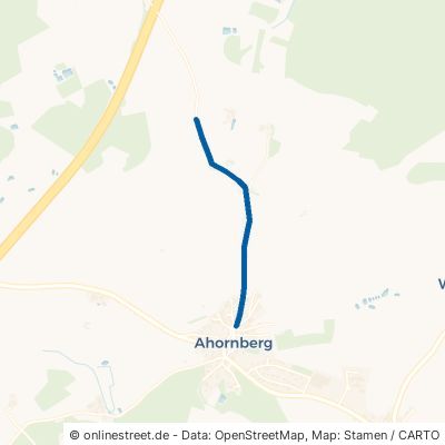 Almbranzer Straße Konradsreuth Ahornberg 