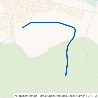 Mittelhangweg Remshalden Geradstetten 