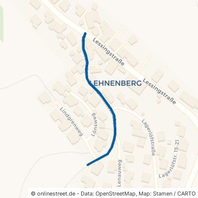 Lämmlestraße Berglen Lehnenberg 