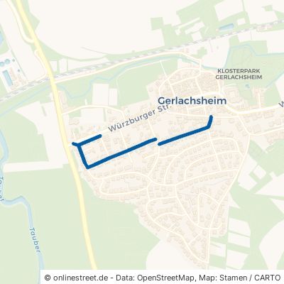 Gerlachstraße Lauda-Königshofen Gerlachsheim 