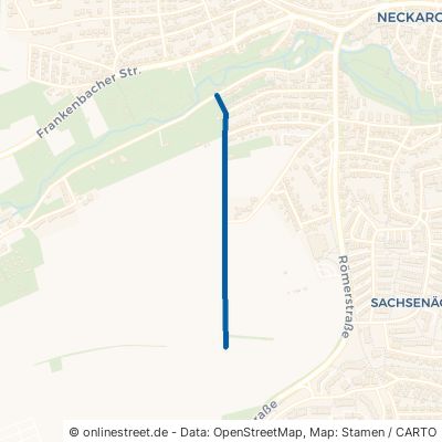 Melanchthonweg Heilbronn Neckargartach 