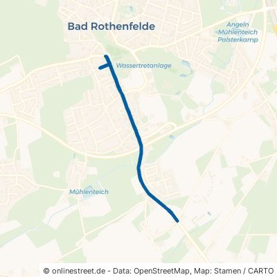 Frankfurter Straße Bad Rothenfelde Strang 