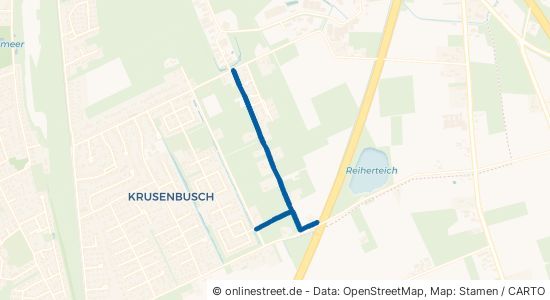 Rüschenweg Oldenburg Krusenbusch 
