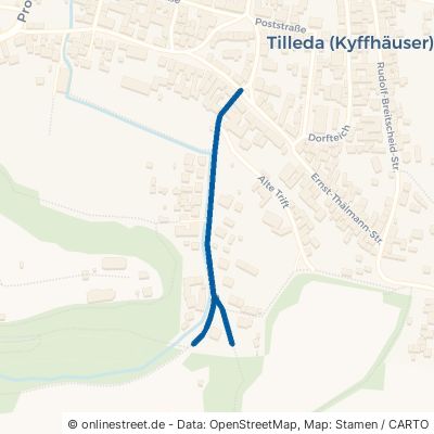 Seestraße Kelbra Tilleda 