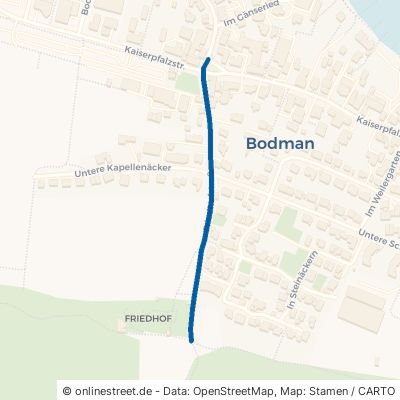 Friedhofstraße Bodman-Ludwigshafen Bodman 