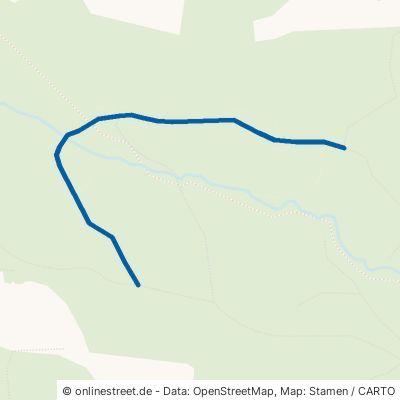 Steinwaldweg Gschwend Seelach 