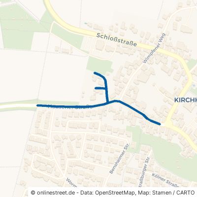 Hausener Straße Heilbronn Kirchhausen 