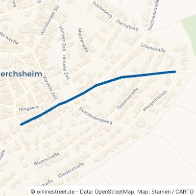 Steinstraße Großrinderfeld Gerchsheim 