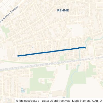 Friedenstraße Bad Oeynhausen Rehme 