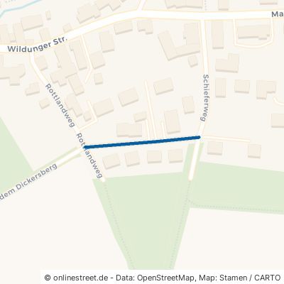 Wilhelm-Mann-Straße Bad Wildungen Odershausen 
