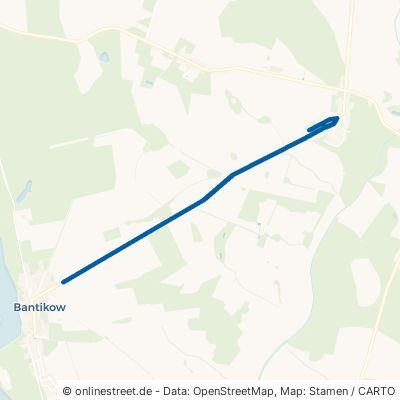 Bantikower Weg Wusterhausen Tornow 