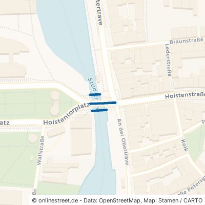 Holstenbrücke Lübeck Innenstadt 