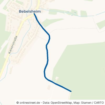 Reinheimer Straße Mandelbachtal Bebelsheim 