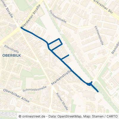Mindener Straße Düsseldorf Oberbilk 