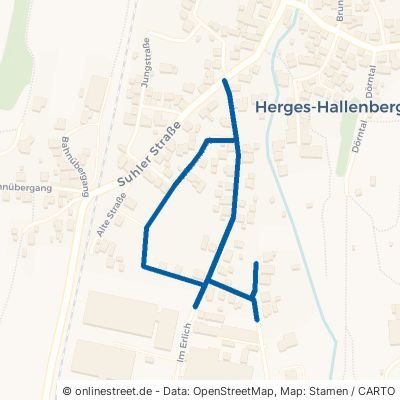 Wiesenweg 98587 Steinbach-Hallenberg Herges-Hallenberg 
