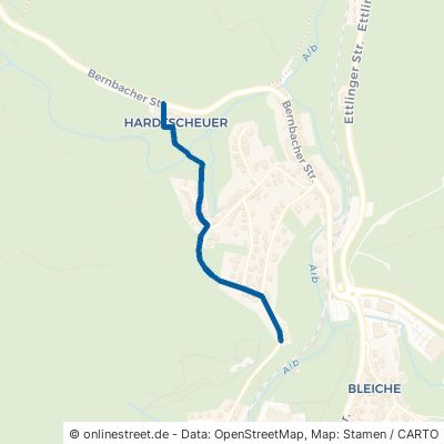 Kirchenweg Bad Herrenalb 
