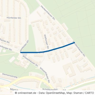 Ziegenhainer Straße Kassel Rothenditmold 