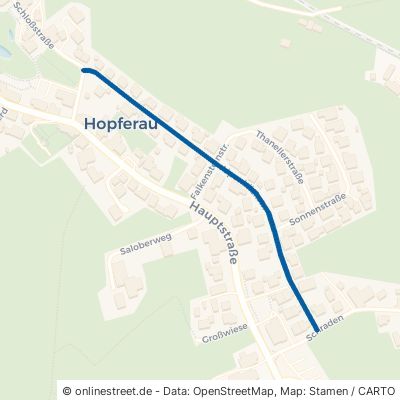 Alpenblickstraße Hopferau 
