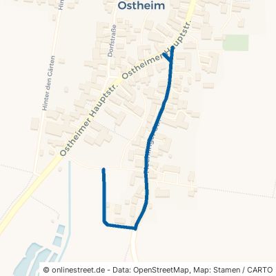 Hechlinger Straße Westheim Ostheim 