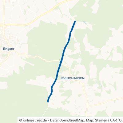 Ruller Straße Bramsche Evinghausen 