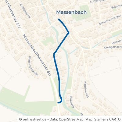 Schwaigerner Straße Schwaigern Massenbach 
