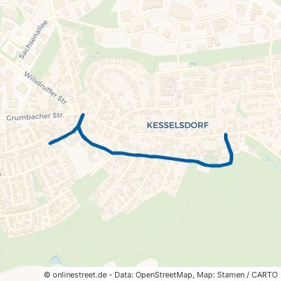 Christian-Klengel-Straße Wilsdruff Kesselsdorf 