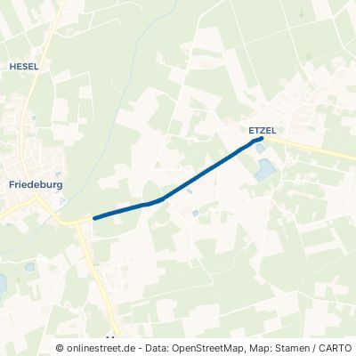 Friedeburger Straße Friedeburg Etzel 