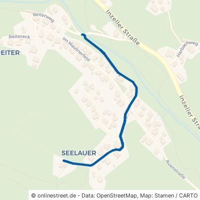 Seelauerweg Schneizlreuth Weißbach 