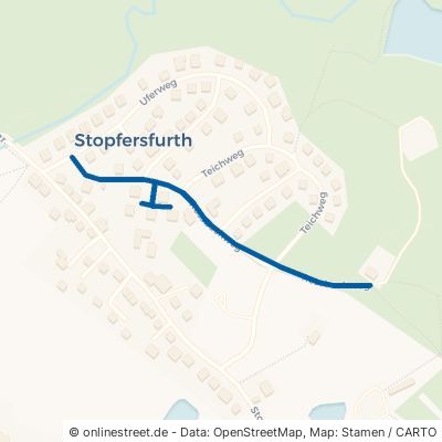 Rossbachweg Selb Stopfersfurth 