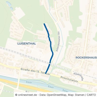 Althansstraße Völklingen Luisenthal 
