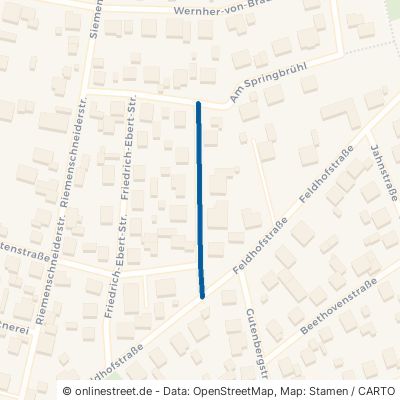 Konrad-Adenauer-Straße Röthlein Heidenfeld 