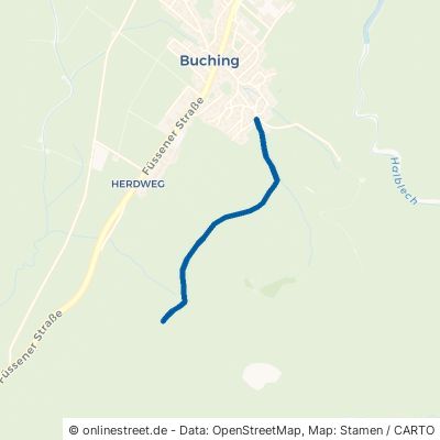 Bachweg Halblech 