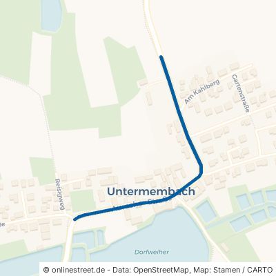 Auracher Straße Heßdorf Untermembach 