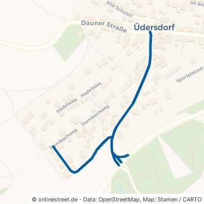 Manderscheider Straße Üdersdorf 