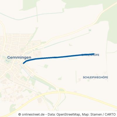 Massenbacher Weg Gemmingen 