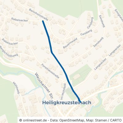 Sauhohl 69253 Heiligkreuzsteinach 