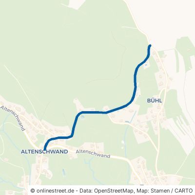 Bühlweg Rickenbach Altenschwand 