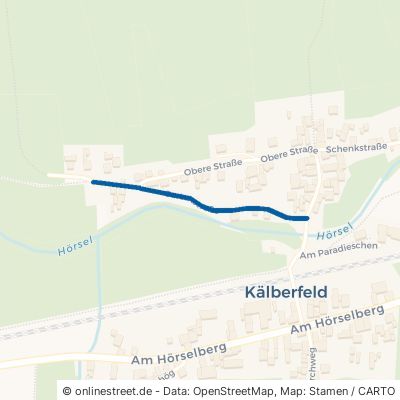 Gartenstraße Hörselberg-Hainich Kälberfeld 