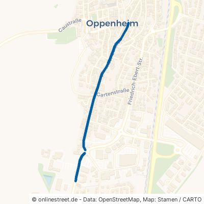 Wormser Straße Oppenheim 