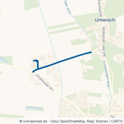 Unteracher Straße Rehling Oberach 