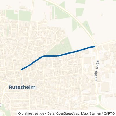 Gebersheimer Straße Rutesheim 
