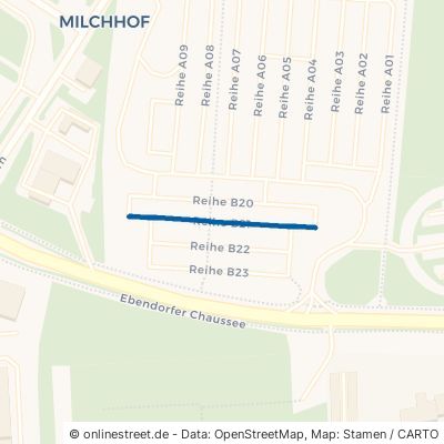 Reihe B21 Magdeburg Milchhof 